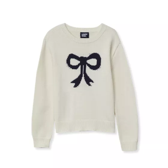 Girls Graphic Sweater - primary