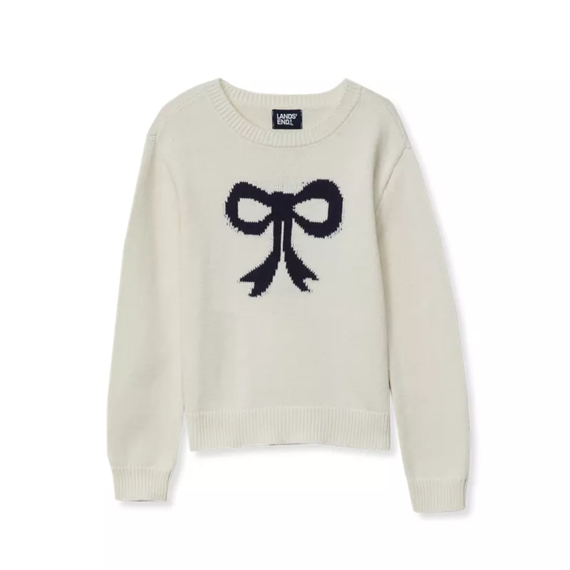 Girls Graphic Sweater, alternative image