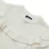 Girls Long Sleeve Ruffle Sweater, alternative image