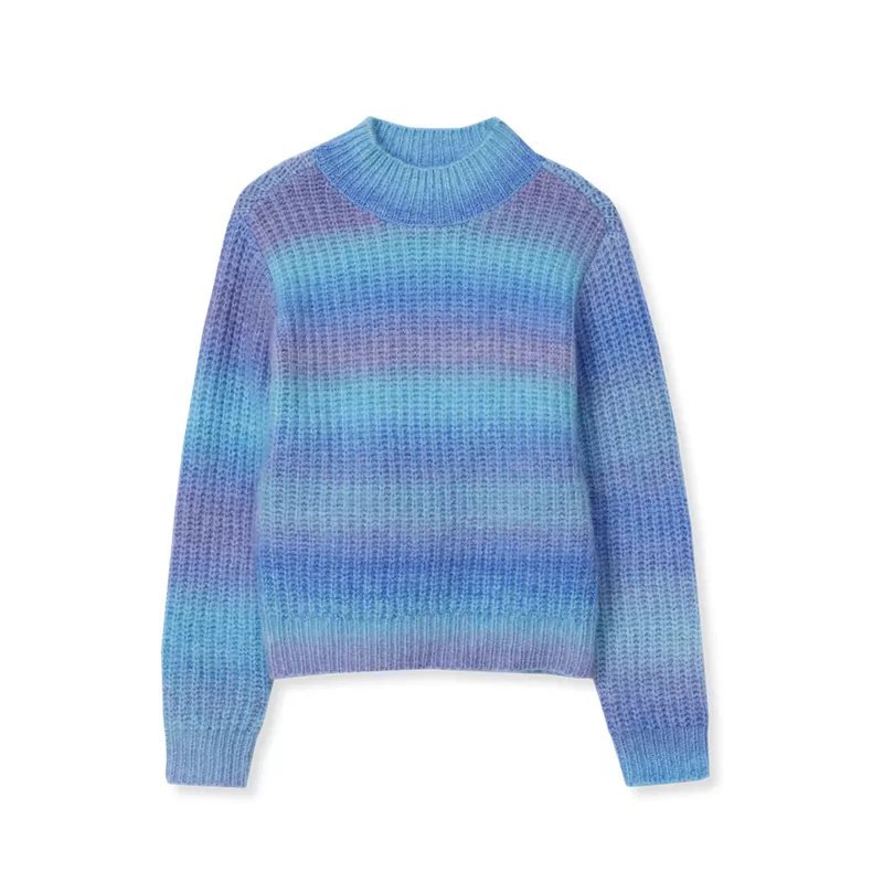 Girls Heavy Knit Sweater, alternative image