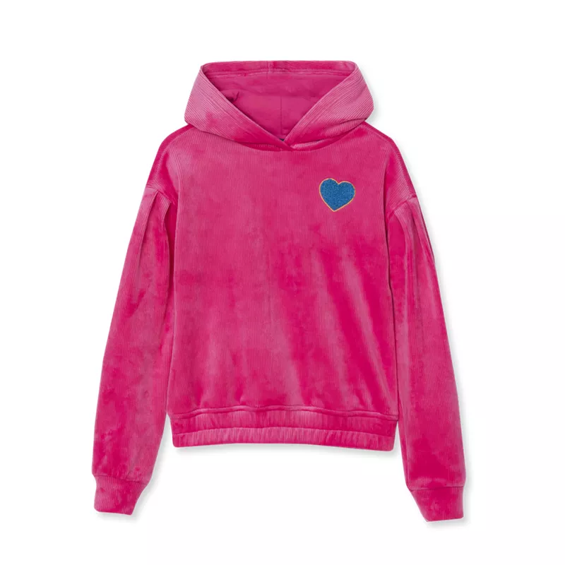 Girls Plush Pullover Hoodie, alternative image