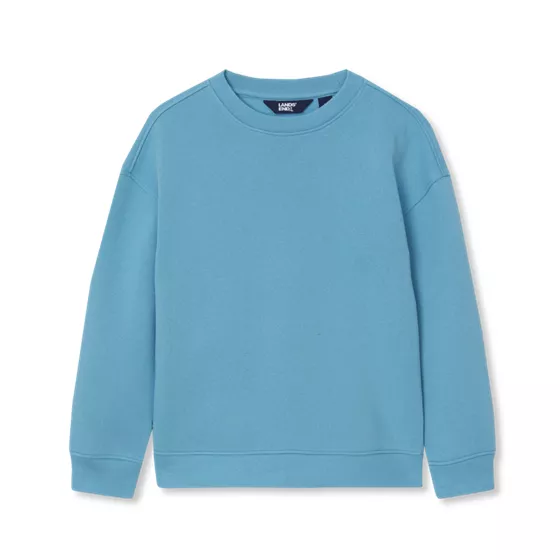 Kids Relaxed Fit Fleece Crewneck Sweatshirt - primary