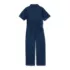 Girls Short Sleeve Denim Jumpsuit, alternative image