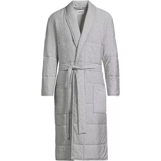 Men's Quilted Comforter Robe - primary