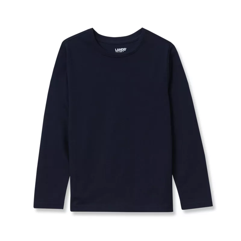 Kids Long Sleeve Basic Tee, alternative image