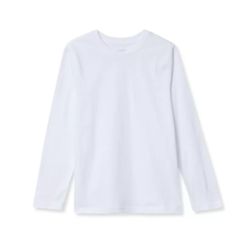 Kids Long Sleeve Basic Tee, alternative image