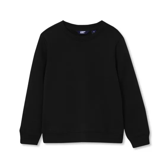 Kids Basic Fleece Crewneck Sweatshirt - primary
