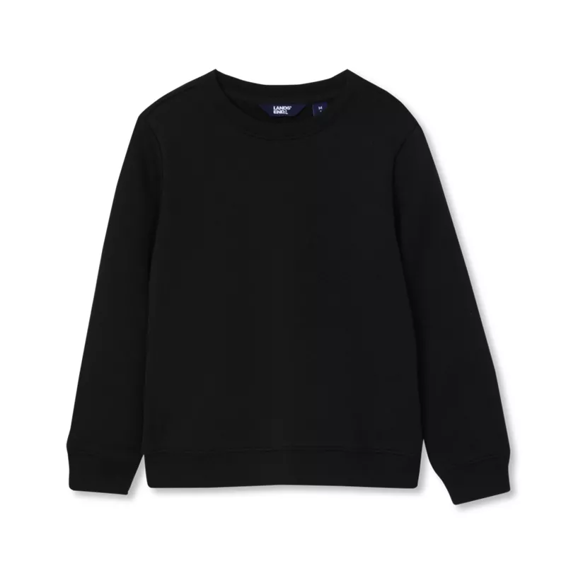 Kids Basic Fleece Crewneck Sweatshirt, alternative image