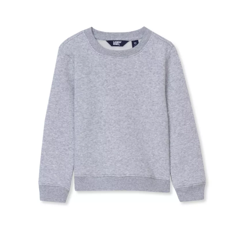 Kids Basic Fleece Crewneck Sweatshirt, alternative image