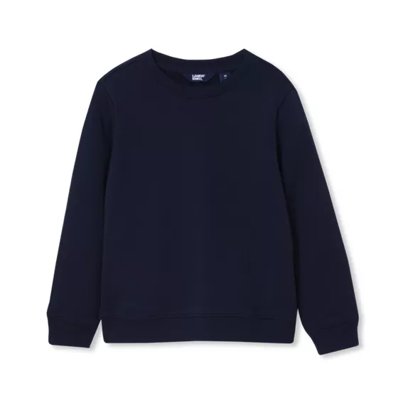 Kids Basic Fleece Crewneck Sweatshirt - primary