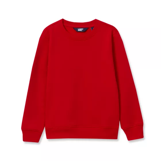 Kids Basic Fleece Crewneck Sweatshirt - primary