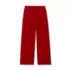 Girls Plush Rib Wide Leg Pants, alternative image