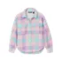 Girls Boxy Sherpa Shirt Jacket, alternative image