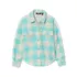 Girls Boxy Sherpa Shirt Jacket, alternative image