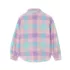 Girls Boxy Sherpa Shirt Jacket, alternative image