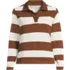 Women's Long Sleeve Boxy Mariner Rugby Polo, Front