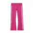 Girls Active Flare Leggings with Side Stripe, alternative image