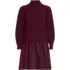 Women's Plus Size Fuzzy Lantern Sleeve Twofer Dress, Front