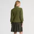 Women's Fuzzy Lantern Sleeve Twofer Dress, Back