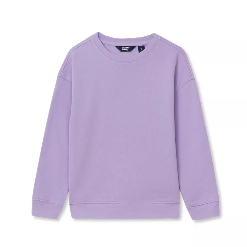 Kids Relaxed Fit Fleece Crewneck Sweatshirt, alternative image
