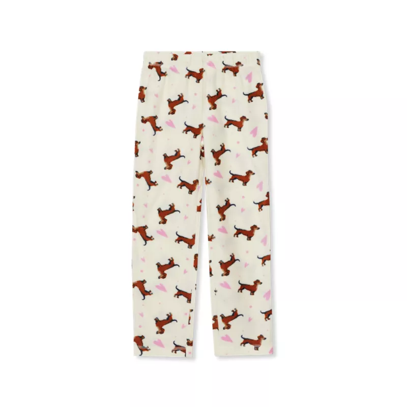 Kids Basic Fleece Pajama Pants, alternative image