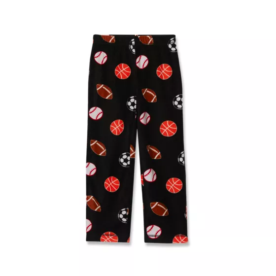 Kids Basic Fleece Pajama Pants - primary