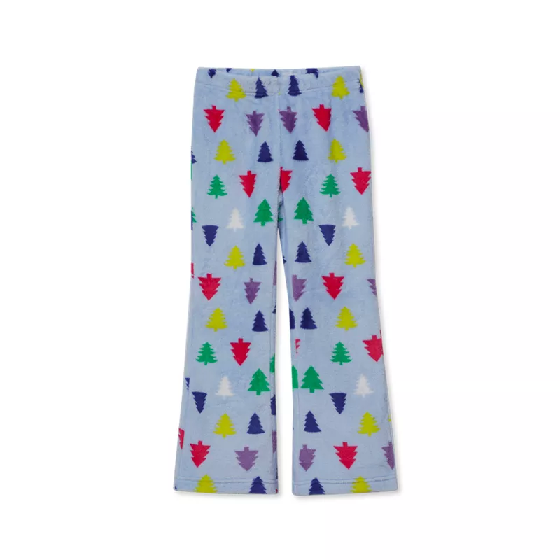 Girls Plush Pajama Pants, alternative image