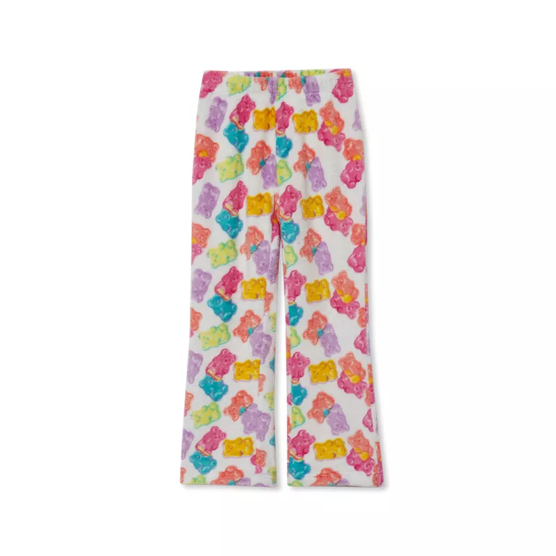 Girls Plush Pajama Pants, alternative image