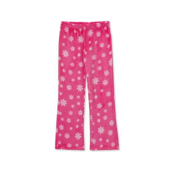 Girls Plush Pajama Pants - primary