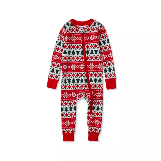Infant Ribbed Footless Pajamas - primary
