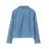 Girls Long Sleeve Denim Shirt, alternative image
