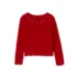 Girls Long Sleeve Sleep Henley, alternative image