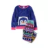 Girls Plush Lounge Pajama Set, alternative image
