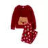 Boys Plush Lounge Pajama Set, alternative image