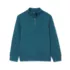 Boys Long Sleeve Fleece Quarter Zip, alternative image