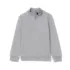 Boys Long Sleeve Fleece Quarter Zip, alternative image