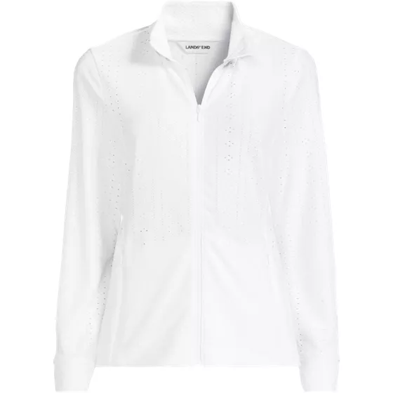 Women's Long Sleeve Sunshade Full Zip Jacket - primary