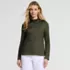 Women's Long Sleeve Sunshade Full Zip Jacket, Front