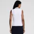 Women's Sleeveless Sunshade Eyelet Polo, Back