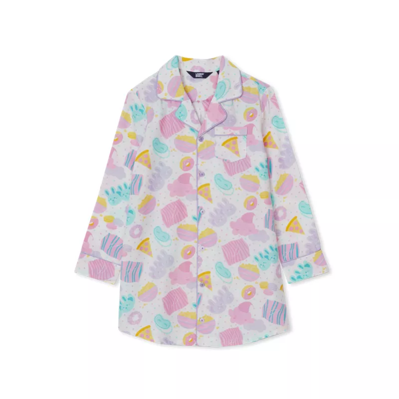 Girls Flannel Nightgown, alternative image