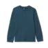 Boys Long Sleeve Thermal Henley, alternative image