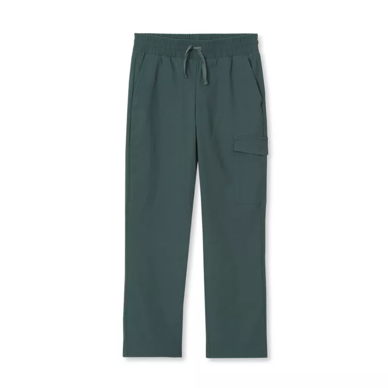 Boys Active Quick Dry Pull On Cargo Pants, alternative image