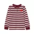 Boys Long Sleeve Striped Henley, alternative image