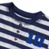 Boys Long Sleeve Striped Henley, alternative image