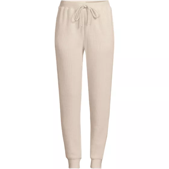 Women's Plus Size Waffle Knit Jogger Pants - primary