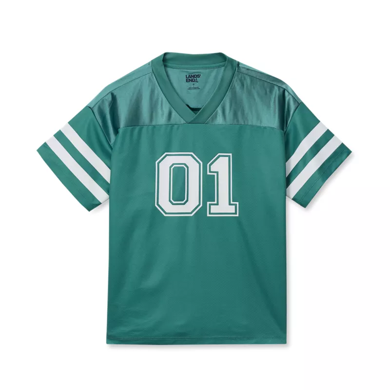 Boys Active Mesh Jersey Top, alternative image