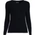 Women's Long Sleeve Drapey Rib Henley, Front