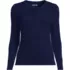 Women's Long Sleeve Drapey Rib Henley, Front