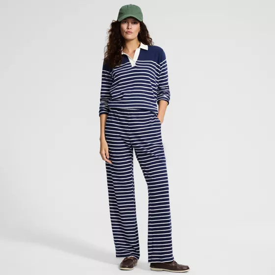 Women's Mariner High Rise Wide Leg Pull On Pants - primary