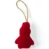 Needlepoint Christmas Ornament, Back